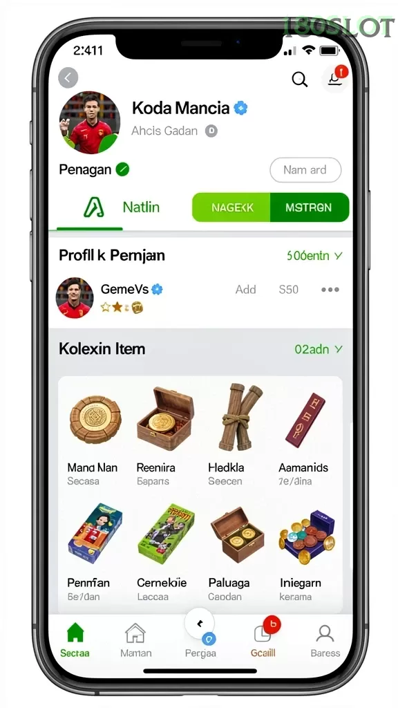 Cuplikan layar TOTOSLOT288 — aktivitas